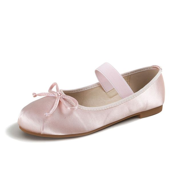 Flat Mary Jane Shoes Sheep Suede Ballet Shoelace Female Low Heel Low Mouth Casual Single-layer Shoes For Women_vogvips.com