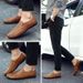 Classic Genuine Leather Casual Breathable Loafers Plus Size Shoes Men_vogvips.com