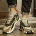 Men's Retro Casual Running Shoes - Lightweight Breathable Sneakers For Walking, Jogging & Daily Wear (Q2208 Beige/Grey)_vogvips.com