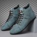 Men's Autumn New British Style High-top Boots Lightweight Casual Shoes Trendy Loafers For Men_vogvips.com