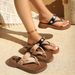 Plus Size Flip-flops Women's Outdoor Summer New European And American Style Open Toe Thick Sole Ladies Sandals_vogvips.com