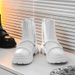 European Warm Series Shoes 2025 Spring New British Style Versatile Casual Men's Thick-Soled Leather Waterproof Wear-Resistant High-Top Martin_vogvips.com