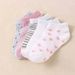 10 Pairs Colorful Ankle Socks For Kid- Soft Comfortable Boys' Girls' Socks, Featuring Stripes And Heart-shaped Patterns_vogvips.com