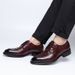 Euro Step Business Formal Genuine Leather Groom Wedding Sole Soft Surface British Style Men's Shoes_vogvips.com