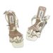 French Style Butterfly Luxury Height Increasing Square Toe High Sandals For Women Summer Thin High-end Fashion Versatile_vogvips.com