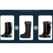 Men's Waterproof Non-Slip Safety High Tube Wear-Resistant Water Construction Site Rubber Shoes Kitchen Rain Boots_vogvips.com