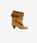 Sheepskin Version ~ Niche Tassel Pointed Toe Flap Western Cowboy For Women Autumn Winter Short Slim Boots_vogvips.com