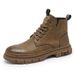 European Warm Series Autumn Winter High-top Martin Boots 2025 New Men's British Low-top Casual Leather Work Shoes_vogvips.com