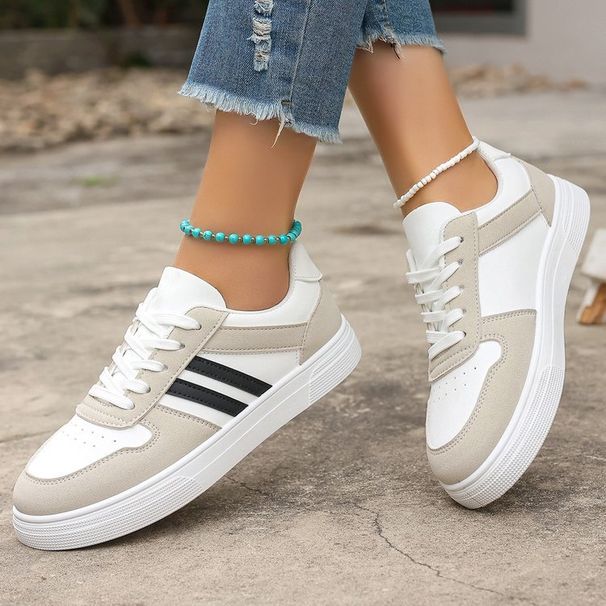 Women’s Shoes Rhinestones Style All Match Niche Casual Sneakers Sneakers Thick Soled White Shoes Student Shoes_vogvips.com