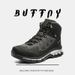 Warm And Comfortable Outdoor Leisure Hiking Boots Lace-up Thick-soled Heightening Men's Boots_vogvips.com