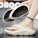 New Thick Platform Men Flip-flops Massage Stylish Summer Shoes Male Slippers Soft Non-Slip Fashion Outdoor Youth Sport Slippers_vogvips.com