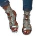 Shoes 2025 Summer New Butterfly Diamond Large Size Hot Selling Women's Sandals_vogvips.com