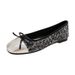 Bowknot Flat-soled New Spring Korean Style Color-blocked Retro 2023 Loafers Mary Jane Shoes Square Toe Shallow Cut_vogvips.com