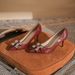 B Temperament European Style Pointed Rivet Bow High Heels Women Slim End Versatile Single Shoes For_vogvips.com