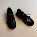 Loafers Women's Round Head Lace-Up Commuter Casual Small Leather Shoes_vogvips.com