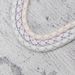 6mm Round Widened Two Color Shoelaces Cross Cross Pattern Versatile Coconut Dad Shoes Casual Sports Shoes_vogvips.com
