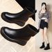 Inner Height Increasing Martin Women, Spring And Autumn 2024 New Style, Popular Short Boots, Super Hot Thick-Soled Slim_vogvips.com