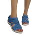 Women's For Trade 2022 New European And American Large Size Velcro Matte Flat Casual Cross-Border Sandals_vogvips.com