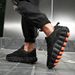 Brand Men Casual Thick Sole Soft Fashion Sneakers Summer Breathable Male Walking Zapatillas Hombre 88217 Mens Shoes_vogvips.com