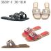 Women's Shoes Plus Size Rhinestone Women's Sandals, New Style, Fashionable Square Toe, Flat, Summer Outer Strap Beach Slippers_vogvips.com