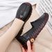 Soft-Soled Mom Shoes Spring And Summer Single Shoes Women's Casual Shoes, Comfortable Rubber Flat Shoes For Women_vogvips.com
