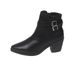 British Style High Heeled Martin Boots Plus Size Side Zipper Belt Buckle Chunky Heel Fashion Boots For Women_vogvips.com