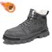European Warm Series Snow Winter 2025 New Thickened Fleece Cold-Proof Warm Cotton Shoes Men's Martin Boots_vogvips.com