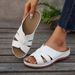 2025 Summer New Large Slope Heel Slippers Women's Cross One Line Beach Sandals_vogvips.com