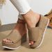 large Size Thick-soled Sandals For Women New Model Wedge And Casual_vogvips.com