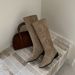 955-8~ Chunky Heel French Style Over-the-Knee Women's 2024 New High Tube Riding Boots_vogvips.com