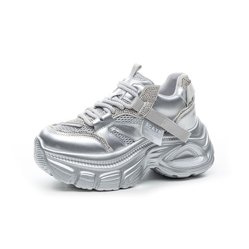 Daddy Shoes Women's Inner Height Increase Thick-soled Soft-soled Muffin Sports And Leisure Women's Shoes_vogvips.com