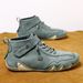 Martin Boots Men's Boots Casual Shoes Sneakers High Top Large Size Octopus Shoes Casual_vogvips.com