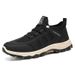 Wow, Spring New, Breathable, Comfortable, Casual, Soft Soled Sports Middle-Aged And Elderly Outdoor Hiking Shoes, Men's_vogvips.com