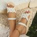 New Students Flat Sandals Slippers Two Wear Beach Shoes_vogvips.com