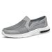 Men's Sports Mesh Shoes, Lazy Casual Shoes, Fly-woven Large-size Men's Shoes_vogvips.com