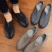 Men Chinese Wave Embroidered Traditional Canvas Loafers Slip On Comfort Casual Walking Shoes_vogvips.com