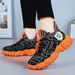 Women's Casual Shoes Breathable Mesh Shoes Soft Sole Comfortable Single Shoes Fashion Fly-woven Coconut Shoes_vogvips.com