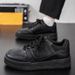 Men's Autumn New Breathable White Niche Design Versatile Youth Sports Thick Soled Casual Board Trendy Shoes_vogvips.com