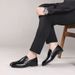 2025 New Autumn Casual Loafers Top Layer Cowhide Business Leather Slip-On High-End British Style Men's Shoes_vogvips.com