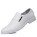 Men's Dress Shoes Men's British Leather Pointed Youth Leather Shoes White Shoes Single Shoes_vogvips.com