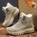 Winter High-Top Fleece-Lined Thick Martin Boots, Outdoor Functional Sports Hiking And Mountaineering Boots, Large-Size C_vogvips.com