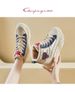 High-top Snow Boots Women's Velvet Thickened Warm And Non-slip Thick-soled Heightened Cold-proof Cotton Shoes_vogvips.com