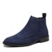 Chelsea Boots High Top Leather Shoes Pointed Martin Boots Low Top Leather Boots Business Dress Men's Boots_vogvips.com