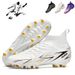 Soccer Shoes Soccer Cleats Football Boots Adult High-Top Football For Men And Women, Artificial Turf Cleat Training Shoes, Children's Long-Studded Tra_vogvips.com