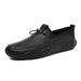 Men's Casual Leather Shoes Men's Soft-soled Octopus Outdoor Lace-up Driving Shoes Men_vogvips.com