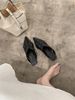 Spot Grape Mom Studiolee Baotou Pointed Half Slippers Women Muller Flat Sandals Braided Hollow Sandals_vogvips.com