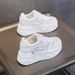 Summer Tranparent Mall Height Increaing Women' 2025 New Hundred Matching Kirt Breathable Meh Thick Ole White_vogvips.com