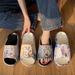 New Summer Fashion Couple's Ultra-soft Thick-soled Slippers Zodiac Animal Designs, Trendy Non-slip, With A Comfortable_vogvips.com