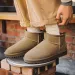 Free Delivery Designer Woman Cotton With Plush And Thick Snow Boots Outdoor Cotton Shoes_vogvips.com