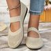 plus Size round Toe Flat Casual Women's Shoes Flyknit Hollowed out Spring Summer Fashionable Hollow Flyknit Flat Footwear_vogvips.com